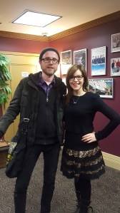 Myself and Lisa Loeb, Boulton Center 03/30/17